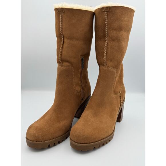 UGG Women’s Boots – Size 8 – Chestnut – Shearling Lined – NEW - Picture 3 of 8